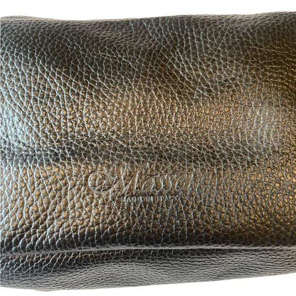 Massei Black Leather Men’s Toiletry Bag Made in Italy - Picture 6 of 9